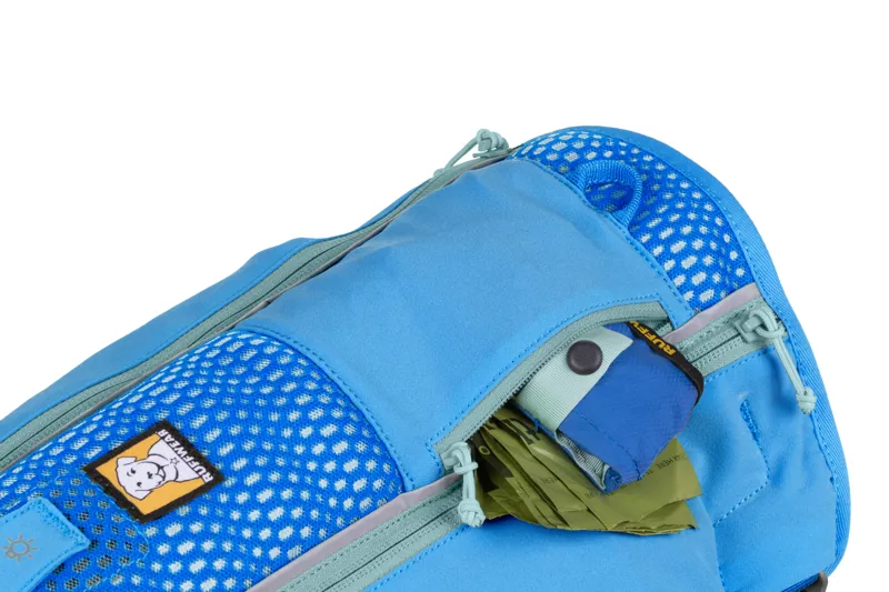 Ruffwear Trail Runner Dog Running Vest Blue Pool-4